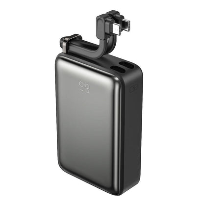 Wiwu Wi-P012 Tank Serisi Dijital Ekranlı Taşınabilir Powerbank 20000mAh 67W Gri