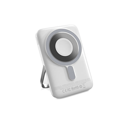 Wiwu Wi-P018 Elite Serisi Led Ekranlı M-safe Powerbank Wireless 15W 10000mAh Siyah