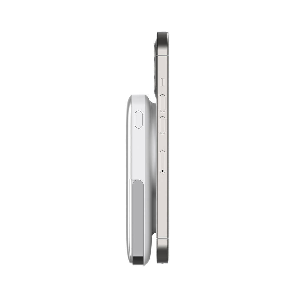 Wiwu Wi-P018 Elite Serisi Led Ekranlı M-safe Powerbank Wireless 15W 10000mAh Siyah