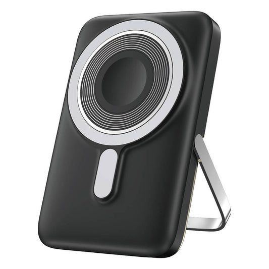 Wiwu Wi-P018 Elite Serisi Led Ekranlı M-safe Powerbank Wireless 15W 10000mAh Siyah