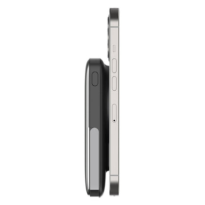 Wiwu Wi-P018 Elite Serisi Led Ekranlı M-safe Powerbank Wireless 15W 10000mAh Siyah