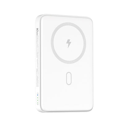 Wiwu Wi-P043 LED Işık Göstergeli Standlı Taşınabilir M-safe Wireless Powerbank 10.000mAh 15W Siyah