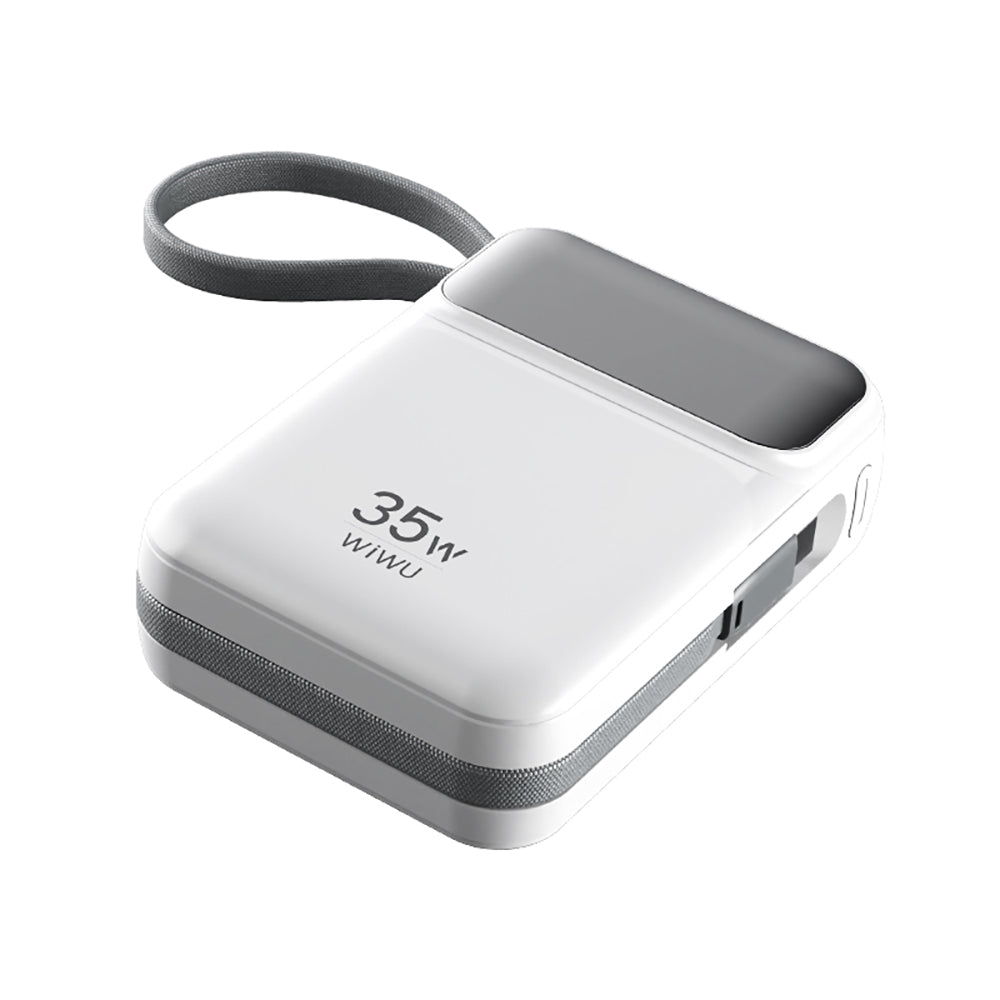 Wiwu Wi-P052 Galaxy Serisi Type-C Lightning Çıkışlı Taşınabilir Powerbank PD 35W 10000mAh Siyah