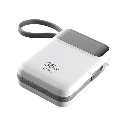 Wiwu Wi-P052 Galaxy Serisi Type-C Lightning Çıkışlı Taşınabilir Powerbank PD 35W 10000mAh Siyah