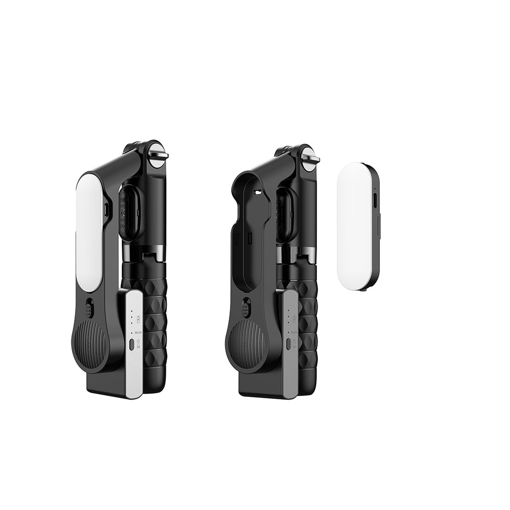 Wiwu Wi-SE013 Telescopic Tripod with Fill Light and Mini Selfie Stick Black