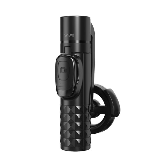 Wiwu Wi-SE014 Magnetic 360 Degree Rotating Remote Selfie Stick and Tripod Black