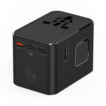 Wiwu Wi-UA006 Çoklu Universal TR/US/UK/AUS/EU Uyumlu Seyahat Şarj Adaptörü 45W