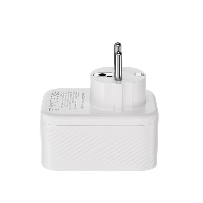 Wiwu Wi-UA007 GaN Tech PD Fast Charging Travel Charger 20W White