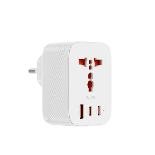 Wiwu Wi-UA007 GaN Tech PD Fast Charging Travel Charger 20W White