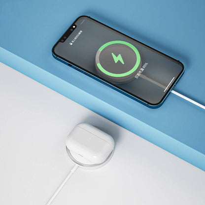 Wiwu Wi-W009 Interstellar 15W Hızlı Şarj Özellikli M-safe PD Wireless Şarj Aleti Gri