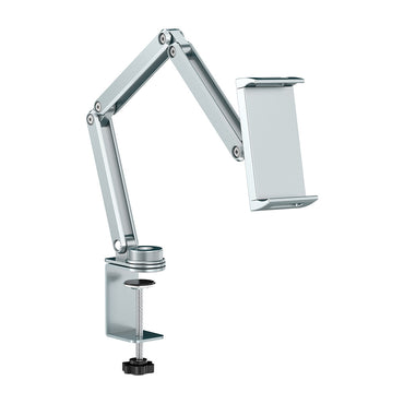 Wiwu Wi-ZM001 Adjustable Movable Head 360° Rotatable Metal Phone and Tablet Holder Gray 