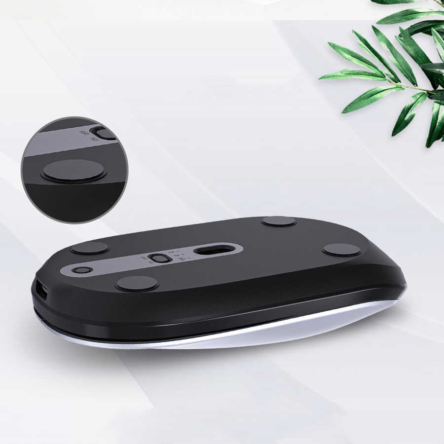 Wiwu WM104 Wimice Lite Dual Magic Mouse Gümüş