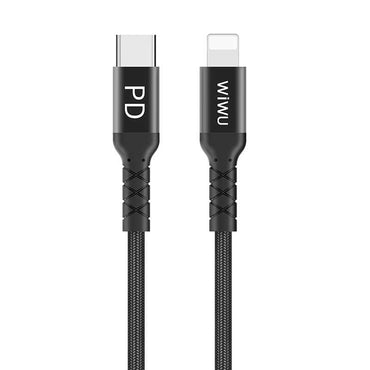 Wiwu WP101 MFI Type-c to Lightning Cable Gray