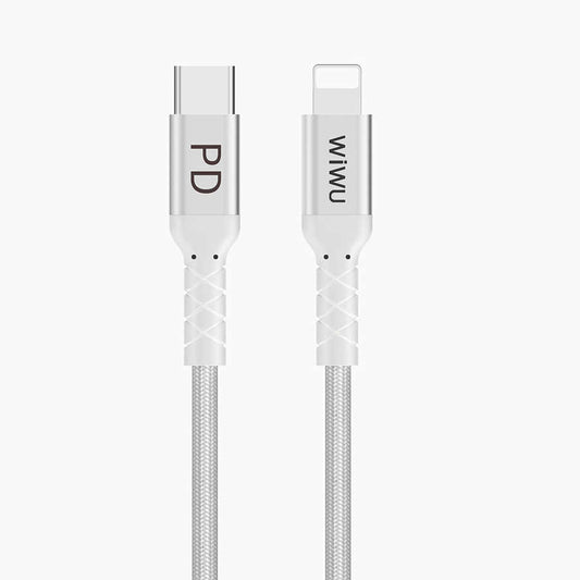 Wiwu WP101 MFI Type-c to Lightning Cable Gray