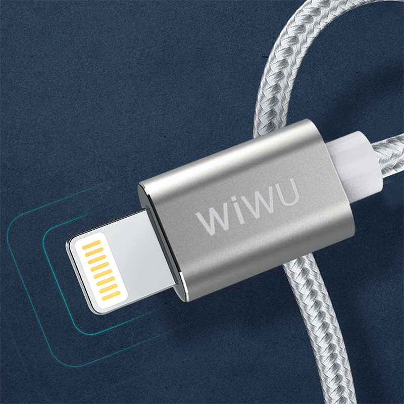 Wiwu WP201 MFI Lightning Cable Black