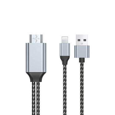 Wiwu X7L Lightning to HDMI Cable Gray