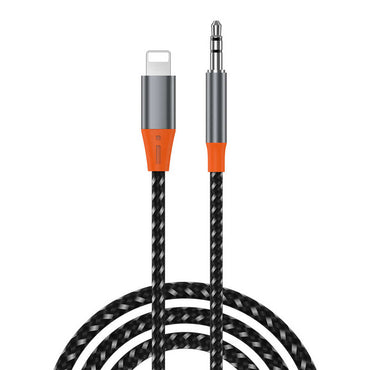 Wiwu YP06 Lightning To 3.5mm Aux Audio Audio Cable 1.2M Gray 