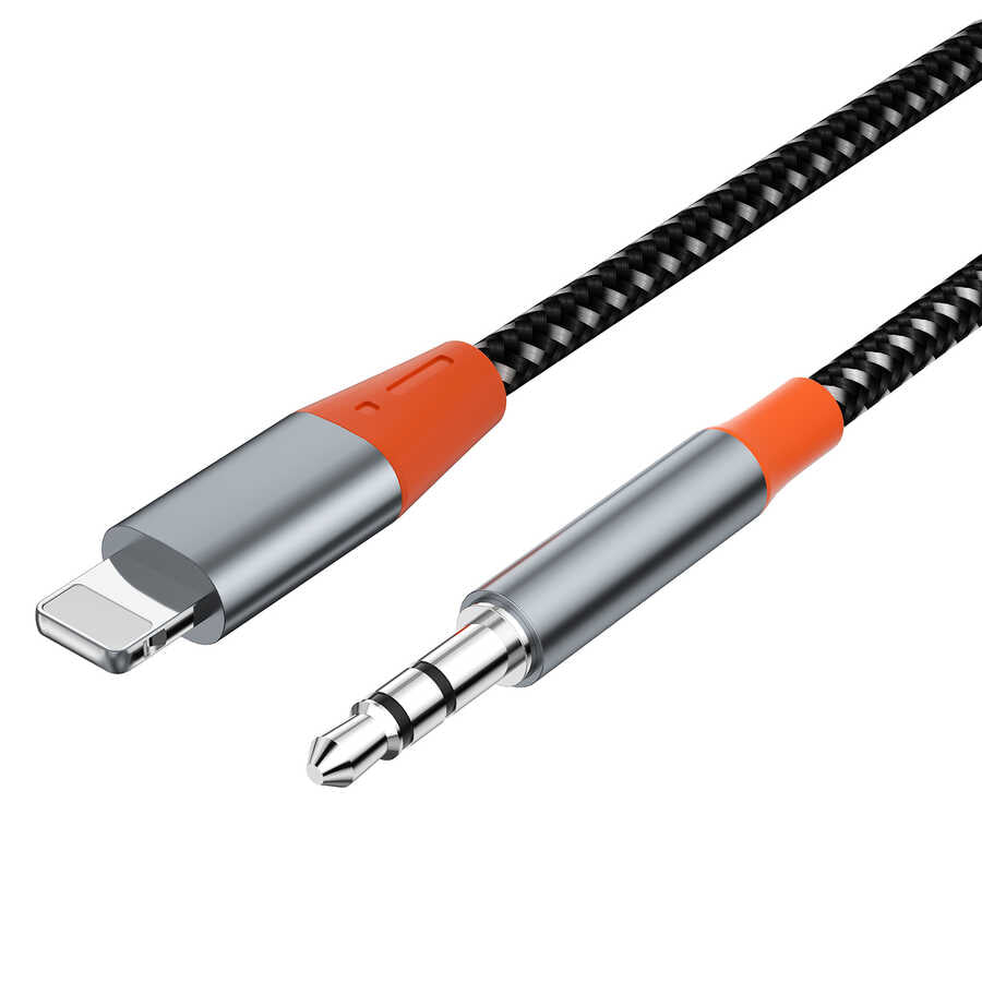 Wiwu YP06 Lightning To 3.5mm Aux Audio Audio Cable 1.2M Gray 