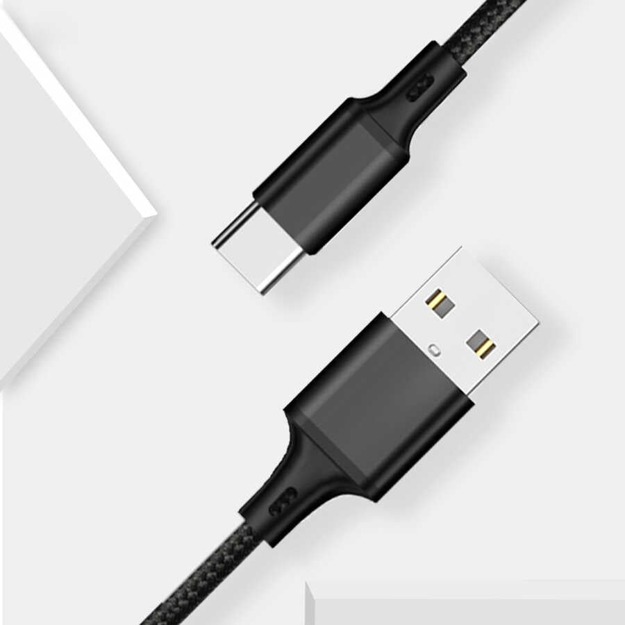 Wiwu YZ108 3 in 1 USB Cable Black
