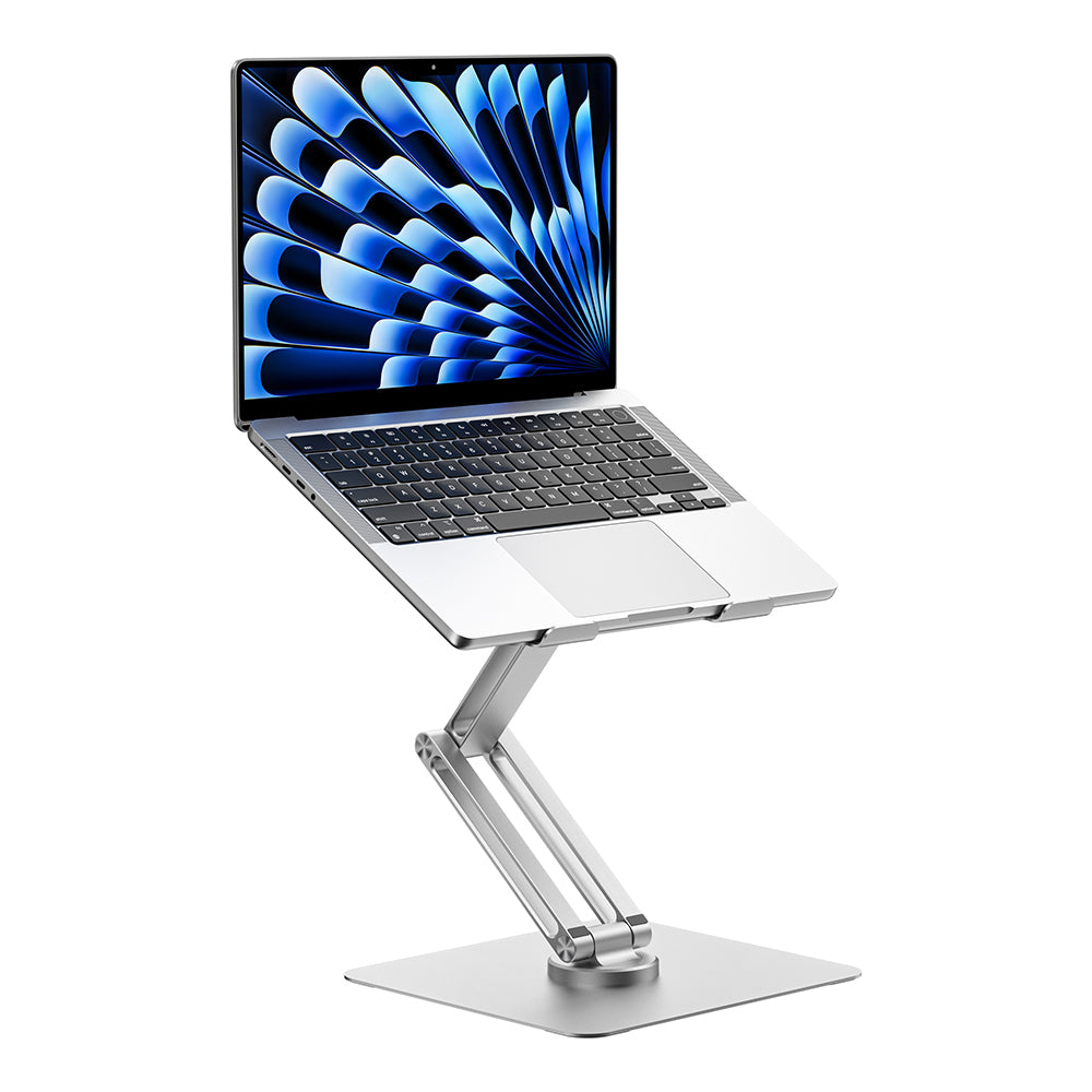 Wiwu ZM-S801 Rotating Foldable Adjustable Laptop Stand Silver