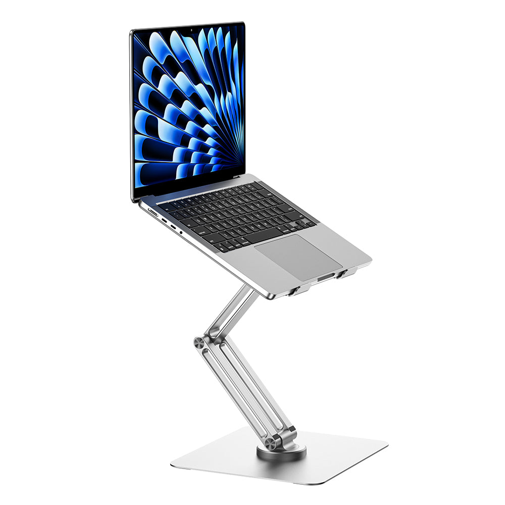 Wiwu ZM-S801 Rotating Foldable Adjustable Laptop Stand Silver
