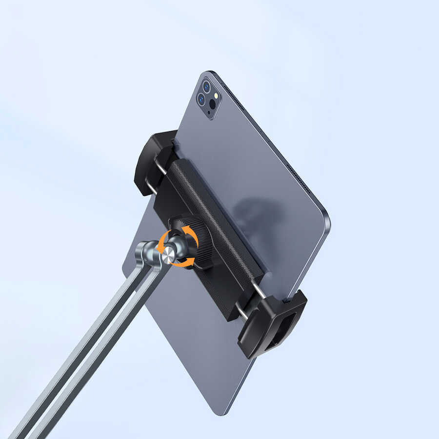 Wiwu ZM310 Adjustable Pivoting Head Desk Tablet and Phone Holder Gray 