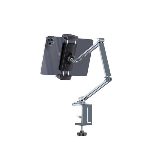 Wiwu ZM310 Adjustable Pivoting Head Desk Tablet and Phone Holder Gray 
