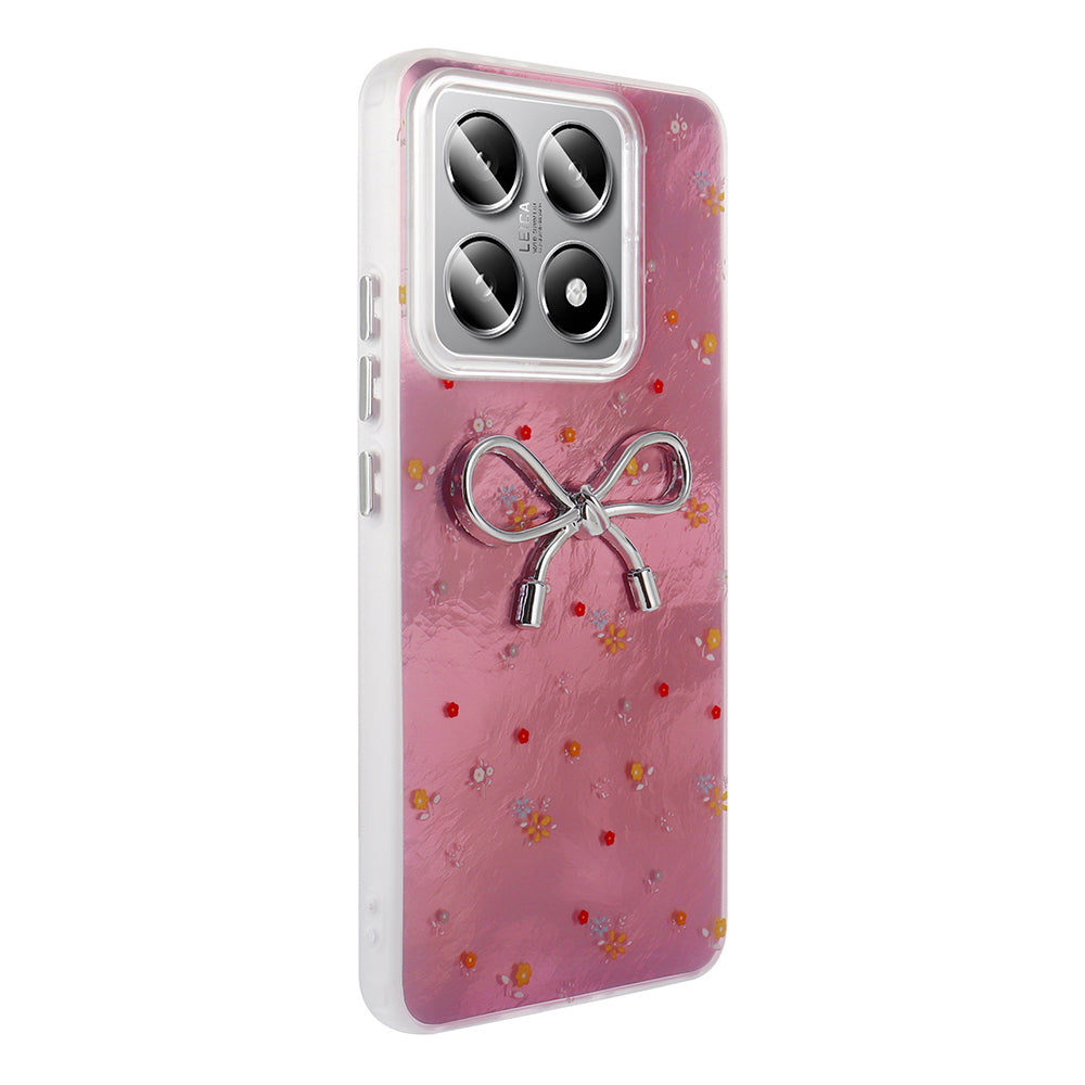 Xiaomi 14T Case Camera Protection Figured Zore Ponti Silicone Cover White 