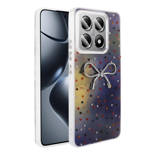 Xiaomi 14T Case Camera Protection Figured Zore Ponti Silicone Cover Lilac 