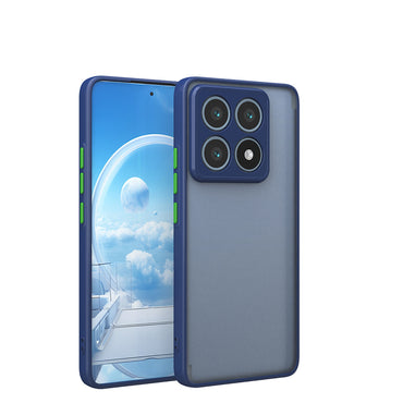 Xiaomi 14T Case Zore Hux Cover Navy Blue