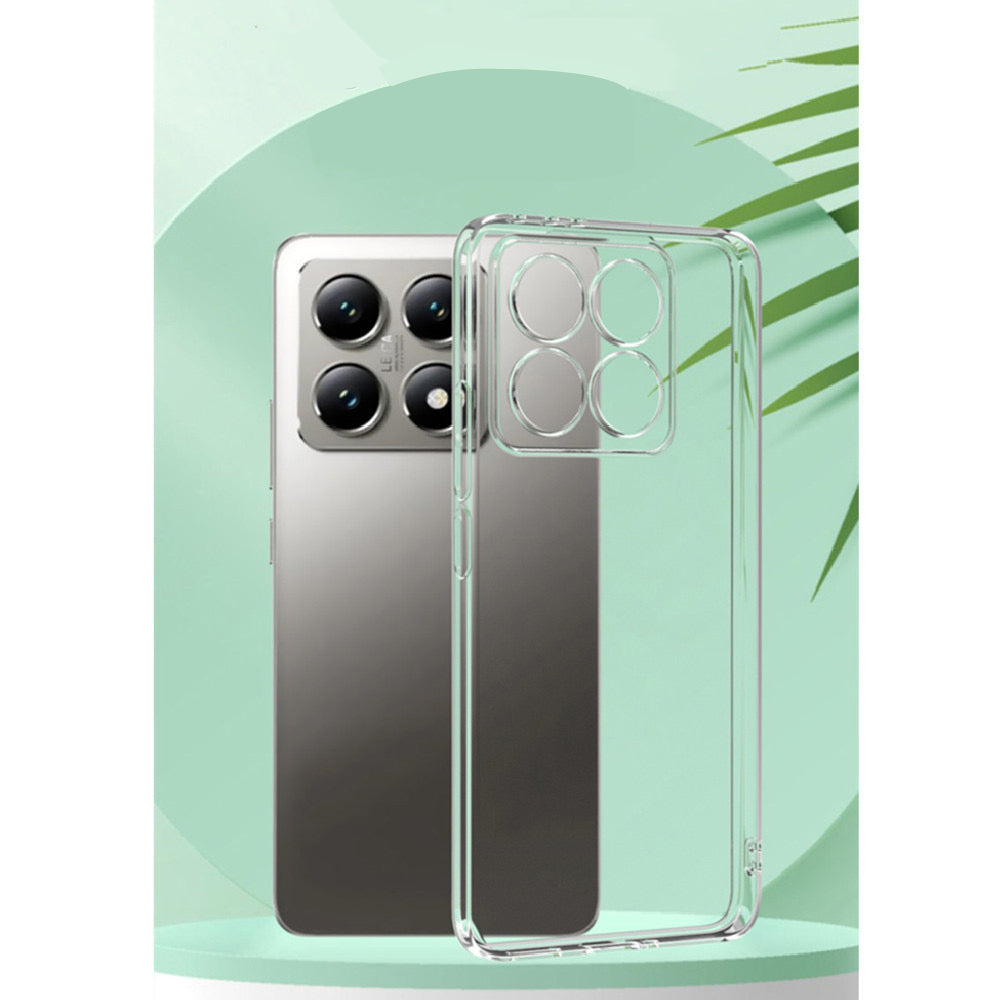 Xiaomi 14T Case Zore Super Silicone Cover Transparent