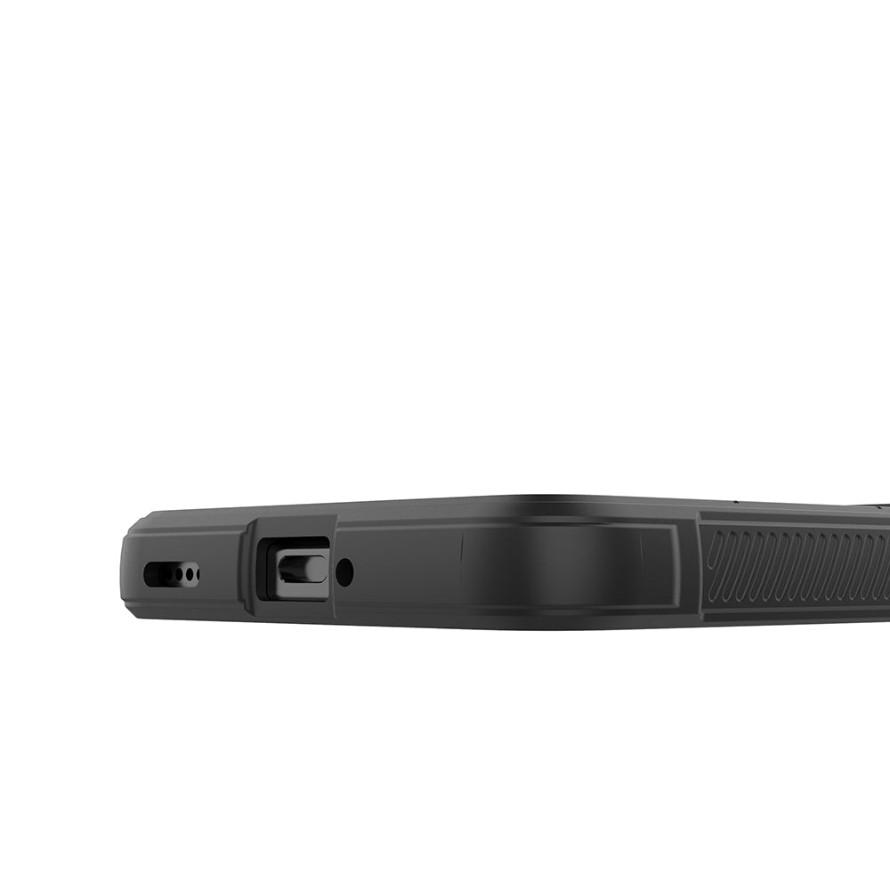 Xiaomi 14T Pro Kılıf Esnek TPU Oyuklu Arka Yüzey Tasarımlı Zore Etnik Silikon Kapak Siyah
