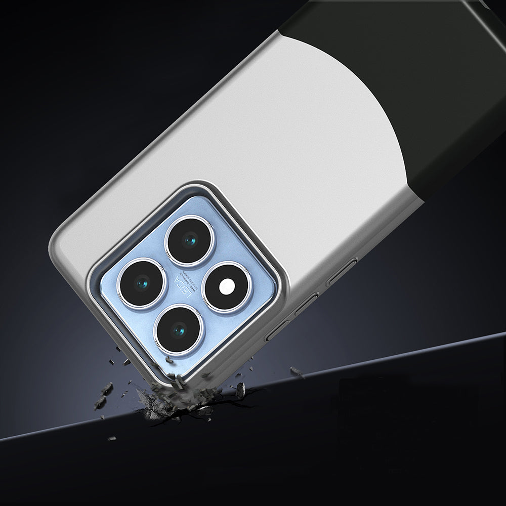 Xiaomi 14T Pro Kılıf Mıknatıslı Zore Duble Kapak Gri