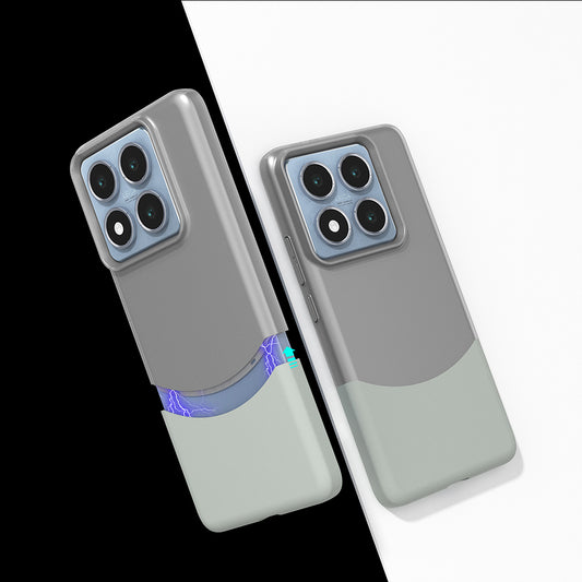 Xiaomi 14T Pro Case Magnetic Zore Double Cover Gray