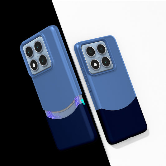 Xiaomi 14T Pro Case Magnetic Zore Double Cover Navy Blue