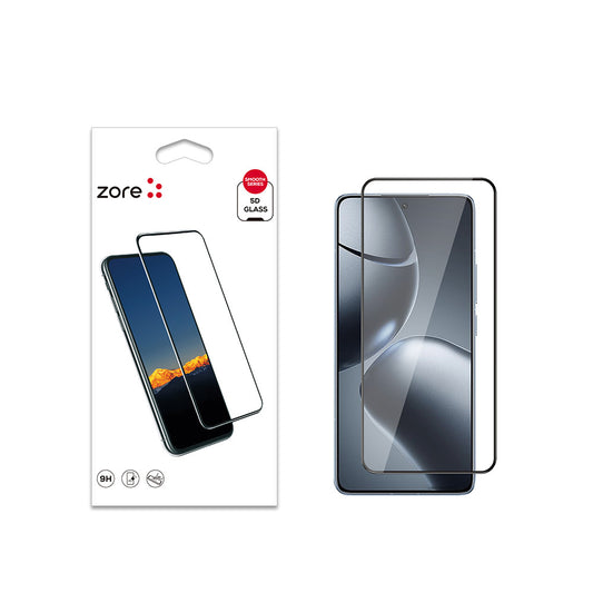 Xiaomi 14T Pro Zore Edge Shatter Resistant Glass Screen Protector Black
