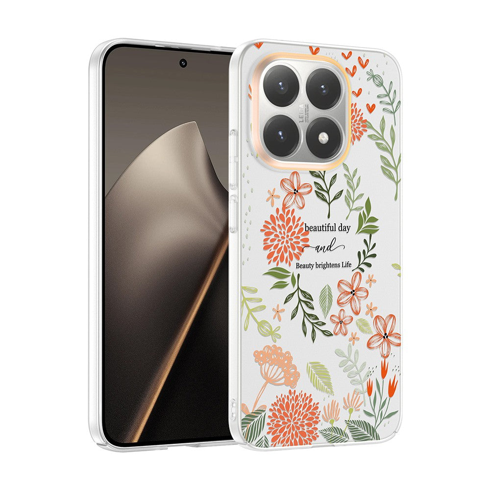 Xiaomi 15T Kılıf Kamera Korumalı Desenli Zore Klip Kapak