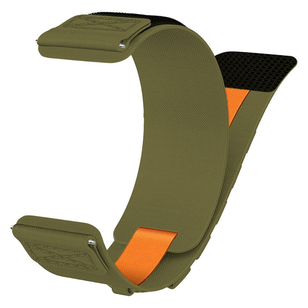 Xiaomi Amazfit Pace Zore KRD-112 22mm Orbital Braided Rope Design Nylon Fabric Mesh Strap Green 