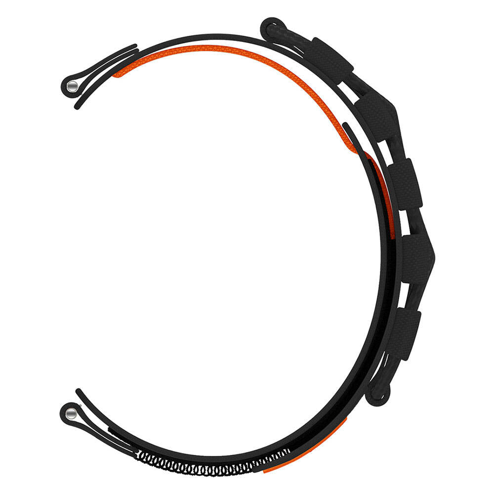 Xiaomi Amazfit Pace Zore KRD-112 22mm Orbital Braided Rope Design Nylon Fabric Mesh Strap Gray 