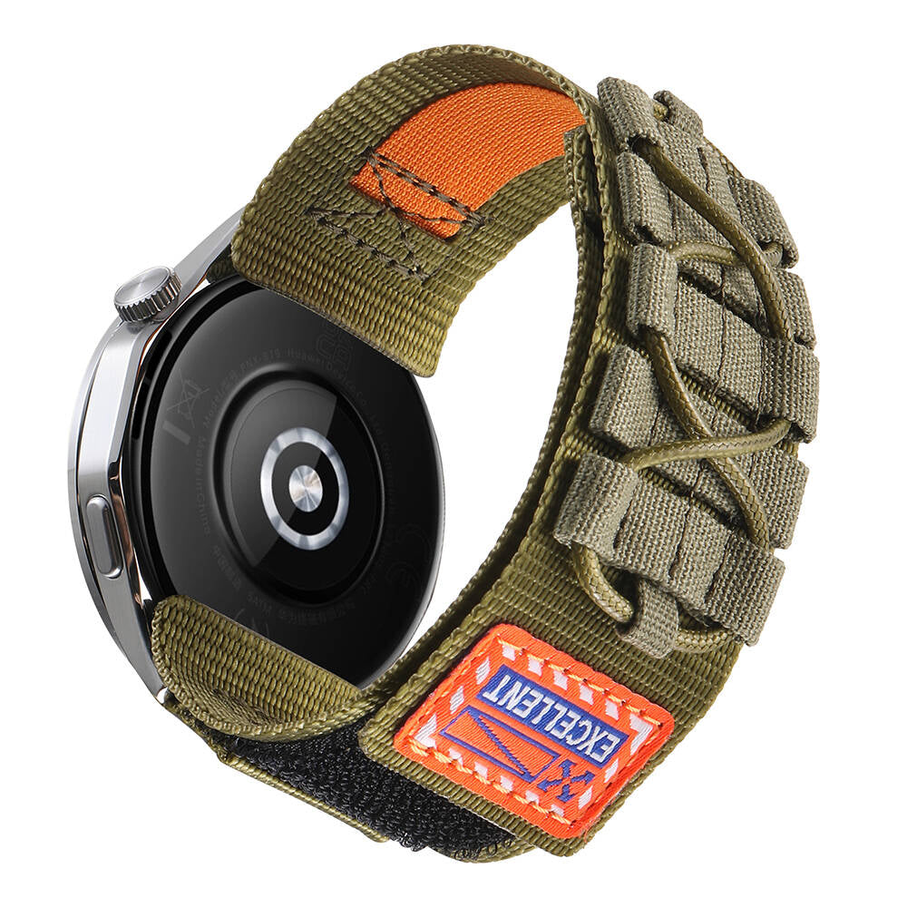 Xiaomi Amazfit Pace Zore KRD-112 22mm Orbital Braided Rope Design Nylon Fabric Mesh Strap Green 