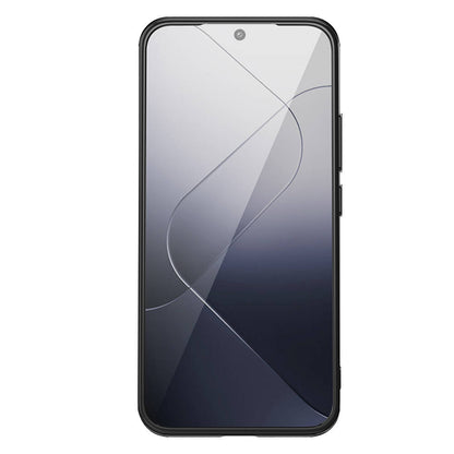 Xiaomi Mi 14 Pro Kılıf Aramid Karbon Fiber M-safe Özellikli Wlons Radison Kapak Siyah
