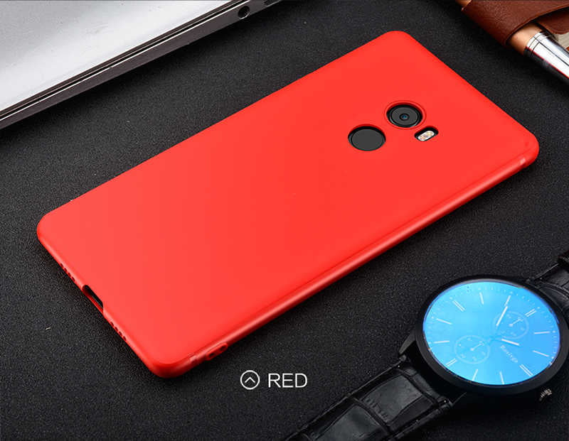 Xiaomi Mi Mix 2 Kılıf Zore İmax Silikon Kamera Korumalı