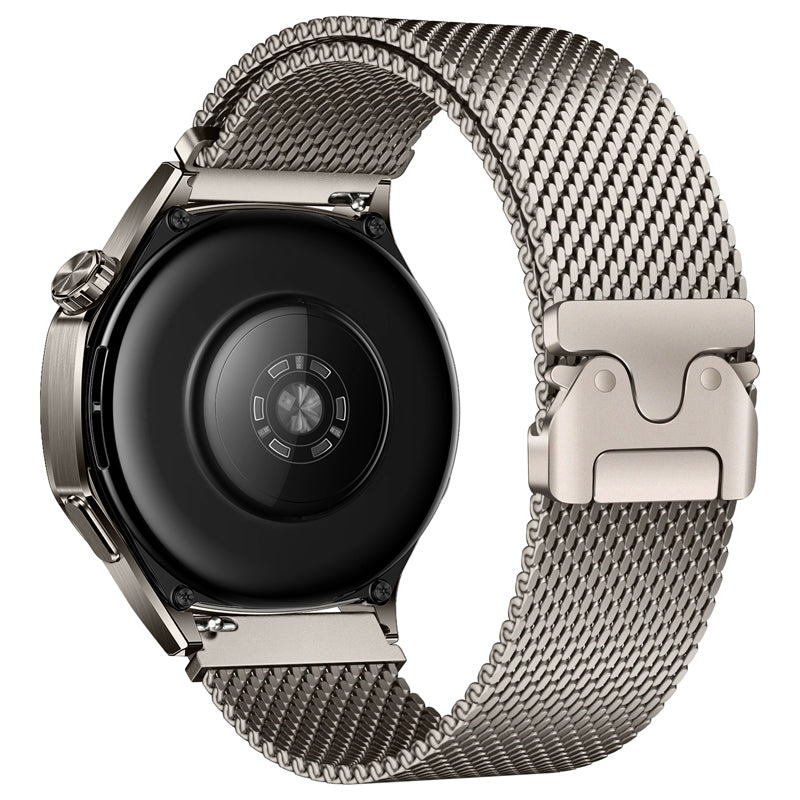 Xiaomi Mi Watch Color Zore KRD-25 22mm Metal Mesh Strap Black