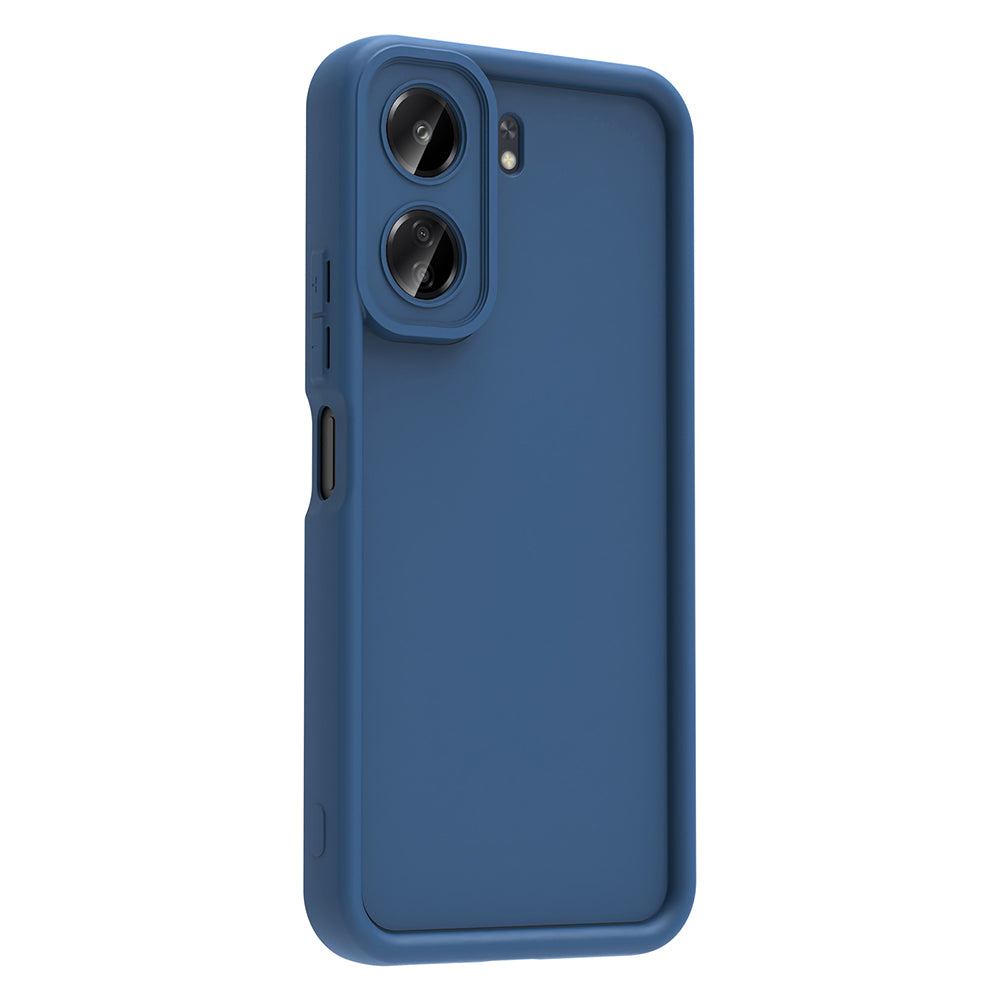 Xiaomi Poco C65 Kılıf Kamera Korumalı Zore Ananas Kapak Mürdüm