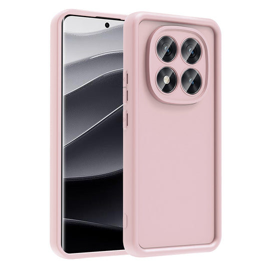 Xiaomi Poco X7 Kılıf Kamera Korumalı Zore Ananas Kapak Pembe
