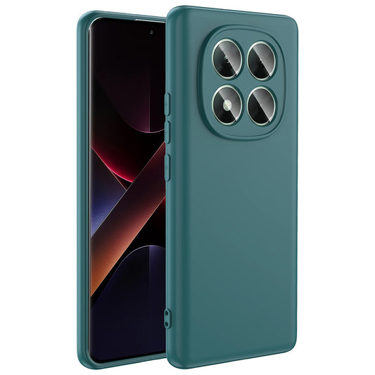 Xiaomi Poco X7 Kılıf Zore Mara Lansman Kapak Koyu Yeşil