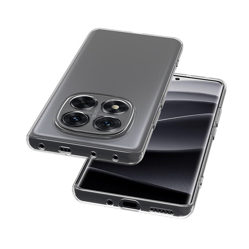 Xiaomi Poco X7 Case Zore Super Silicone Cover Transparent