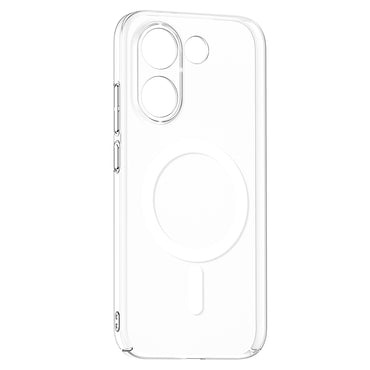 Xiaomi Poco X8 Pro Kamera Korumalı M-Safe Şarj Özellikli Şeffaf Zore London Sert PC Kapak
