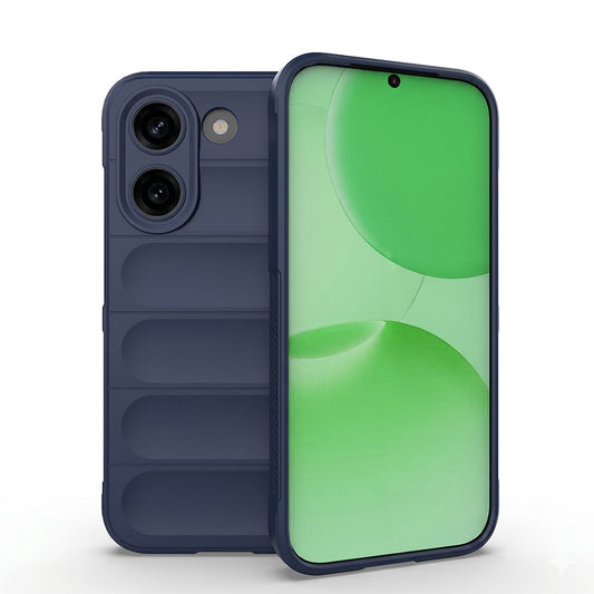 Xiaomi Poco X8 Pro Kılıf Esnek TPU Oyuklu Arka Yüzey Tasarımlı Zore Etnik Silikon Kapak