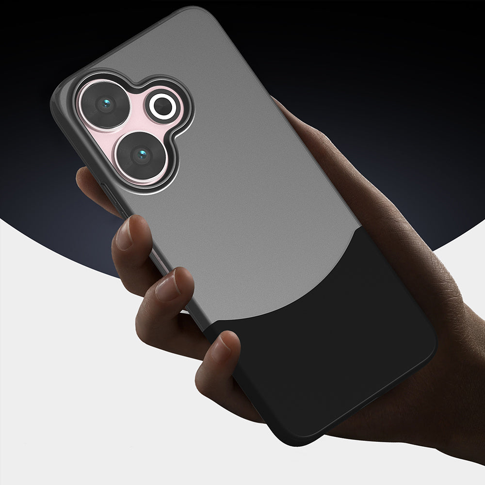 Xiaomi Redmi 13 4G Kılıf Mıknatıslı Zore Duble Kapak Siyah